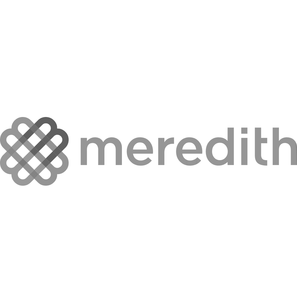 The top content, advertising, SEO, and growth Marketing Agency in Atlanta, GA, THE BHB CO client Meredith Logo